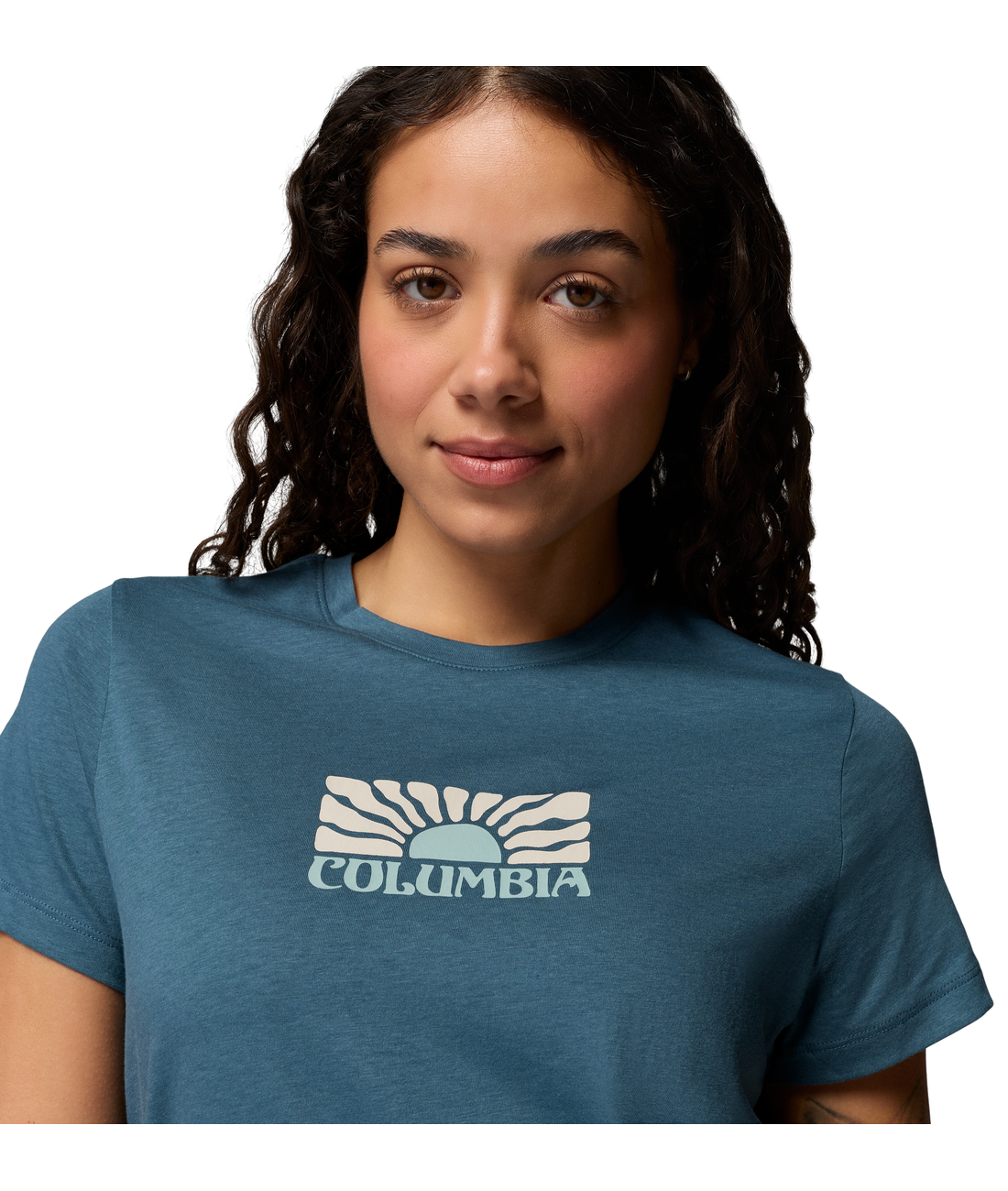 Ruby Springs Graphic Fitted S/S