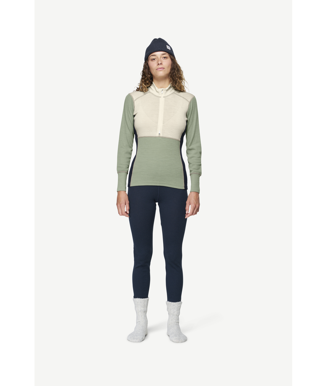 Lauparen Merino 190 Zip Neck Woman