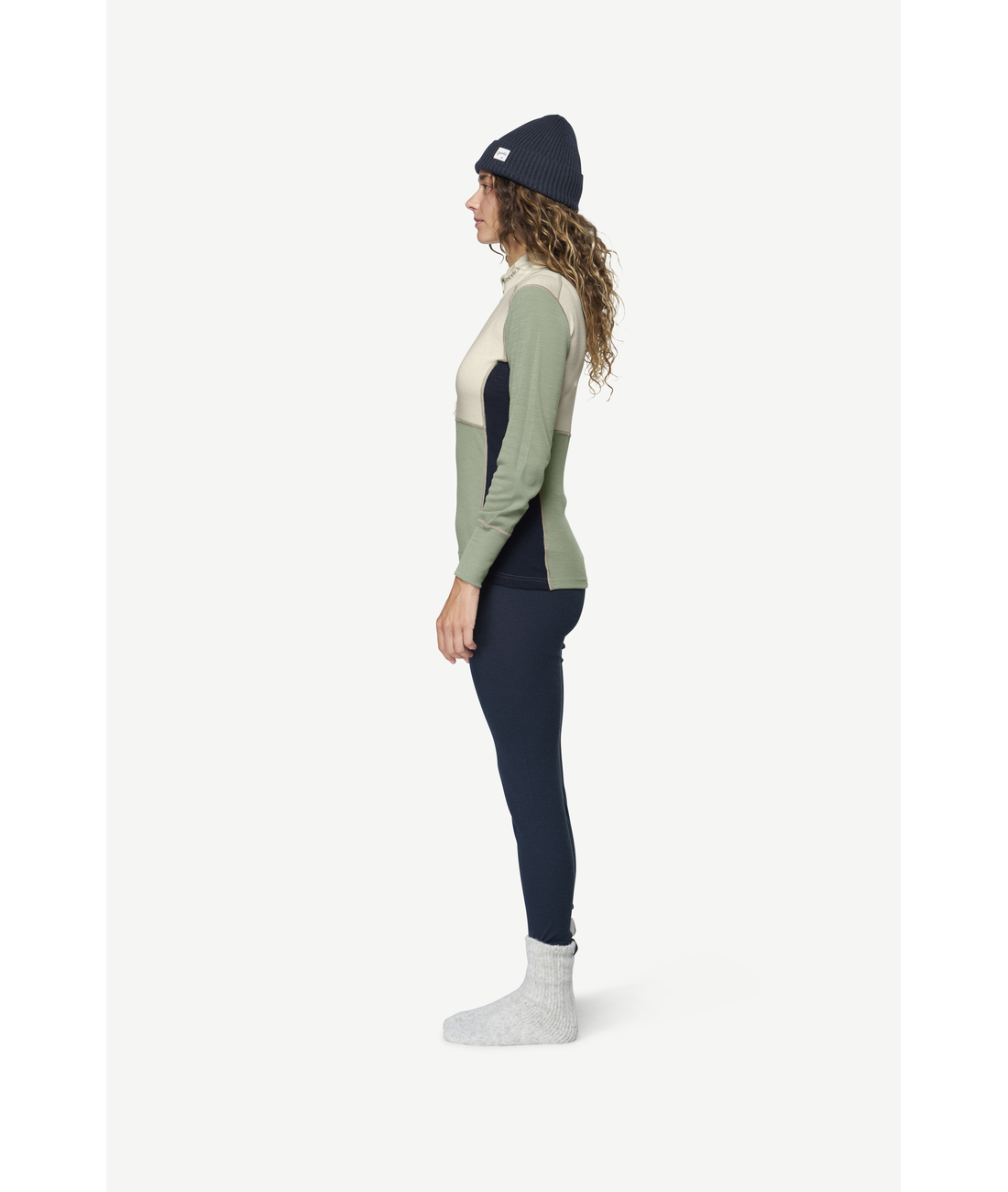 Lauparen Merino 190 Zip Neck Woman