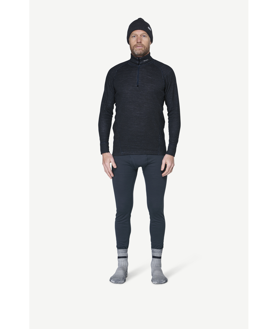 Duo Active Merino 205 Zip Neck Man