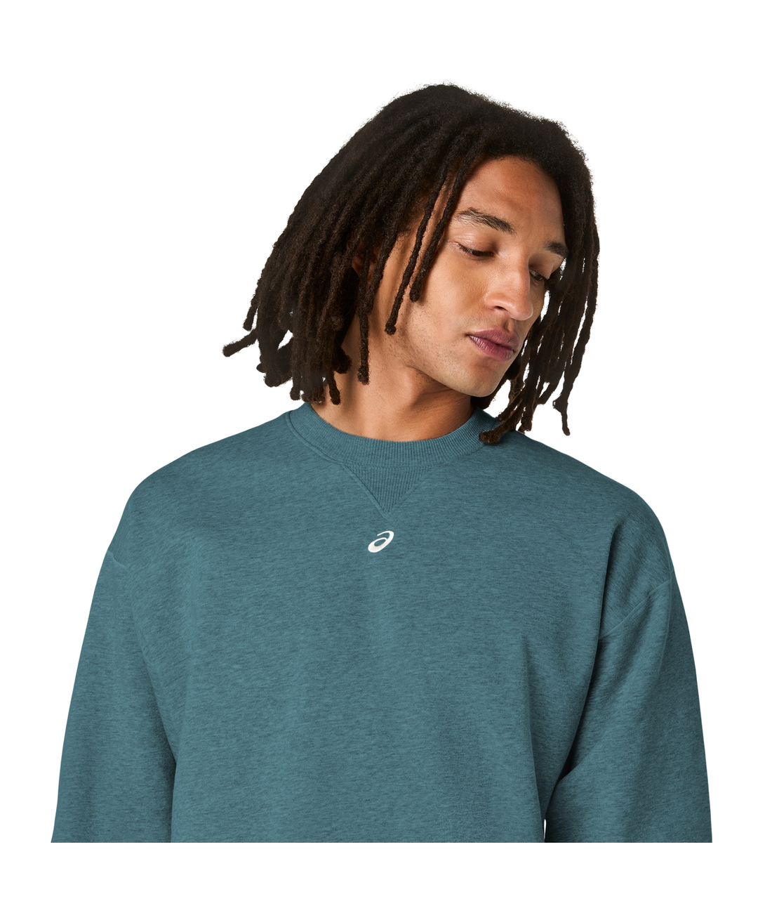 Fleece Crew-Neck Top Relaxed