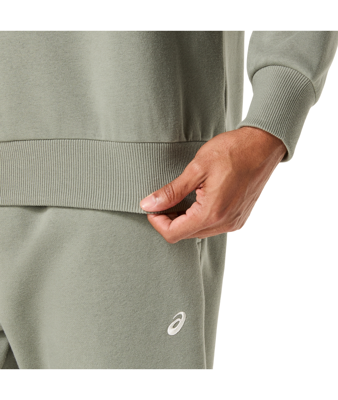 Fleece Crew-Neck Top Relaxed