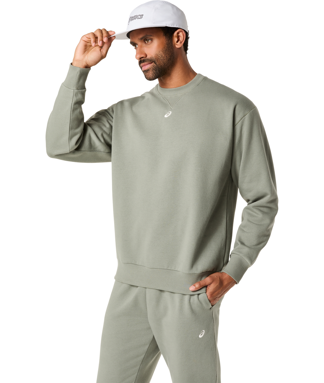 Fleece Crew-Neck Top Relaxed