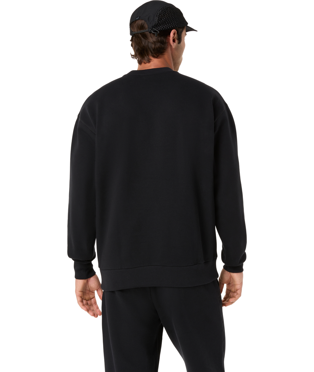 Fleece Crew-Neck Top Relaxed