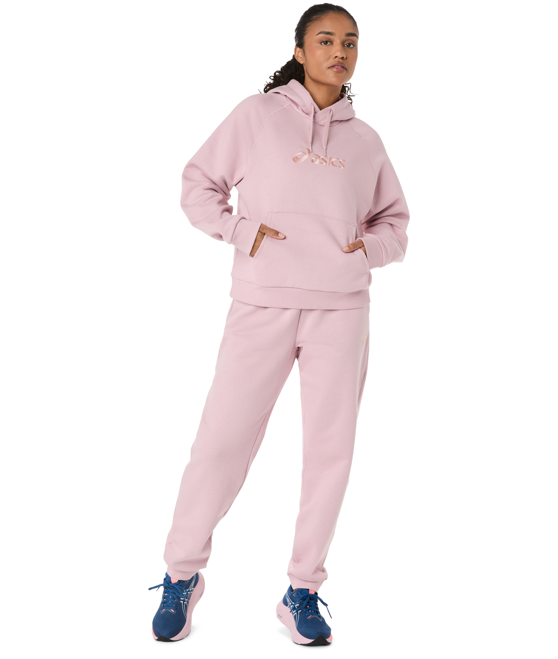 Asics Logo Fleece Hoodie Women