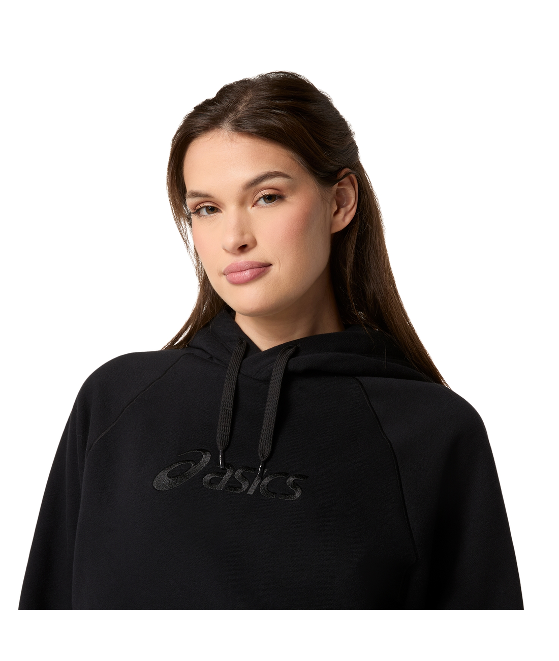 Asics Logo Fleece Hoodie Women