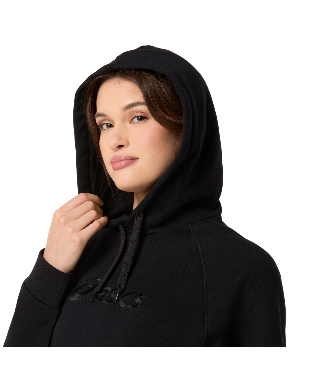 Asics Logo Fleece Hoodie Women