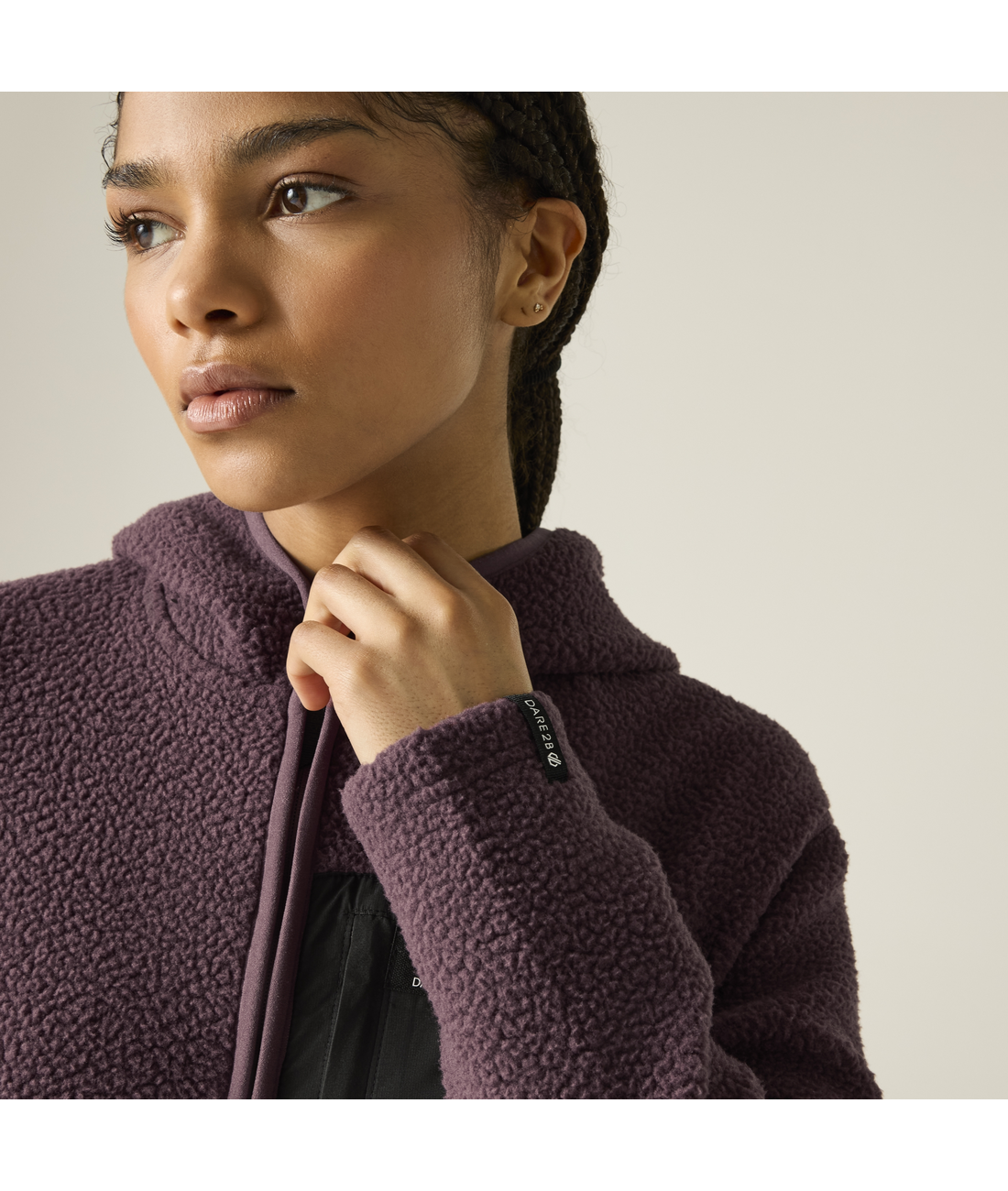 Women's Firn Hooded Borg Fleece