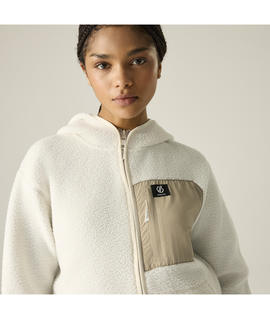 Women's Firn Hooded Borg Fleece