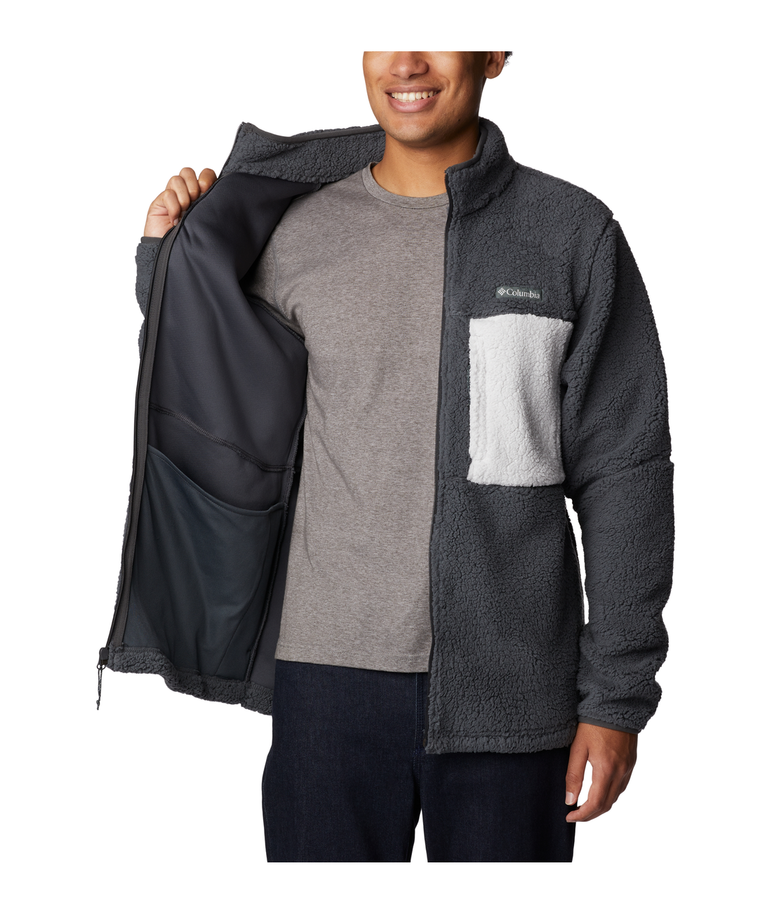 Columbia Fast Trek II Full Zip Fleecejacke Herren - Rich Wine