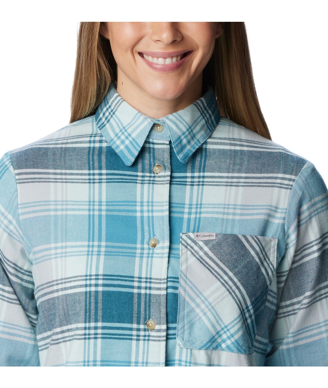 Calico Basin Flannel Long Sleeve Shirt Bild 2