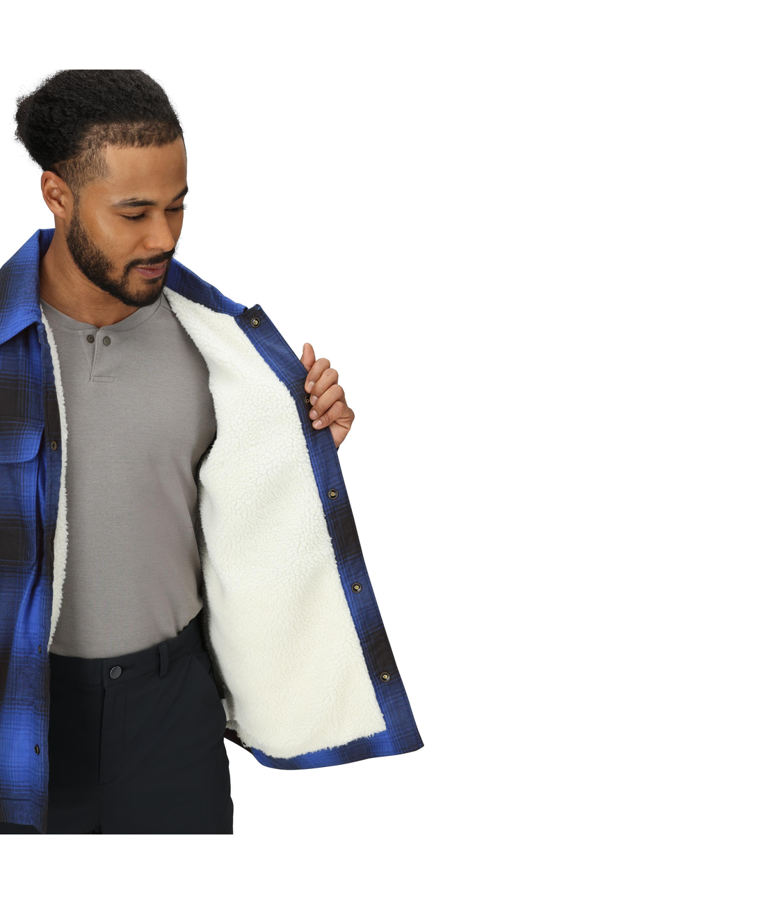 Ridgefield Sherpa Flannel&nbsp;Shirt Jacket