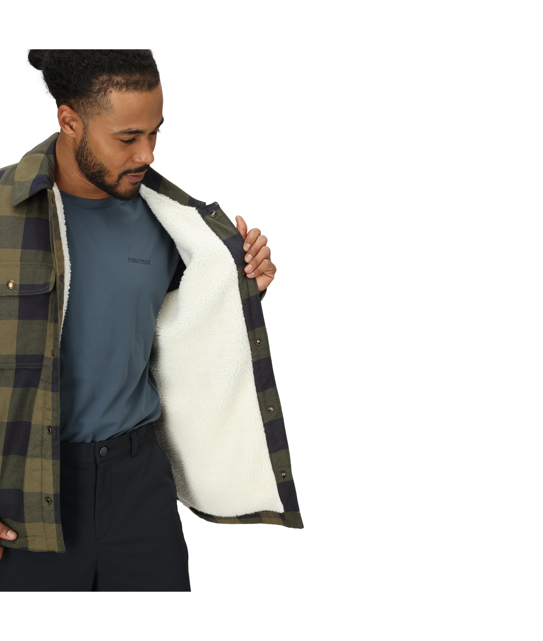 Ridgefield Sherpa Flannel&nbsp;Shirt Jacket