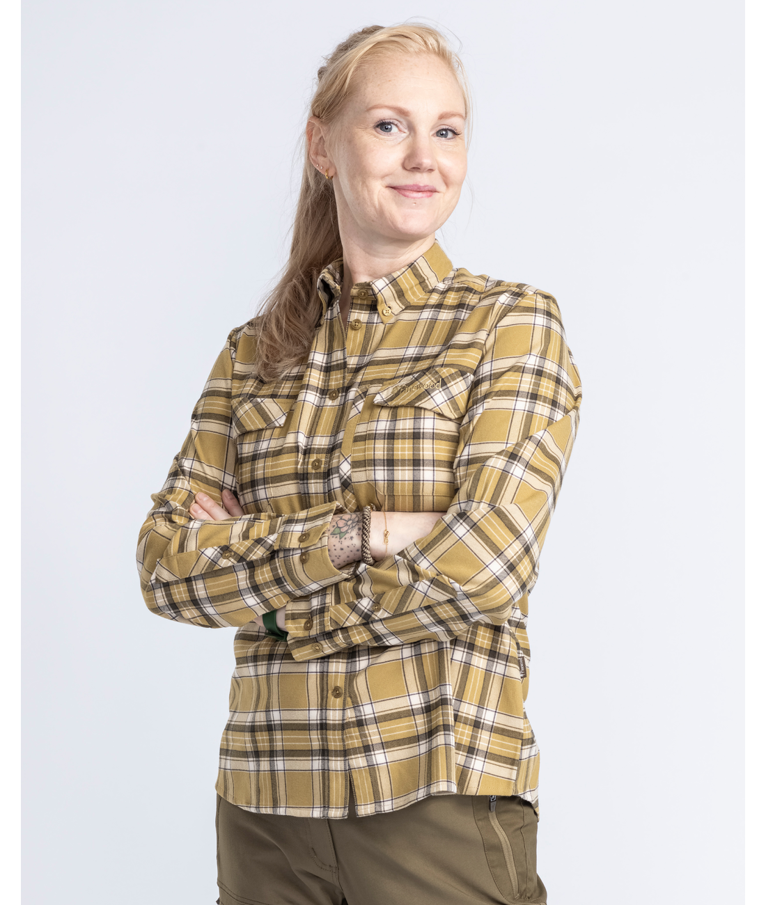 Abisko Hiking Women Flannel Shirt