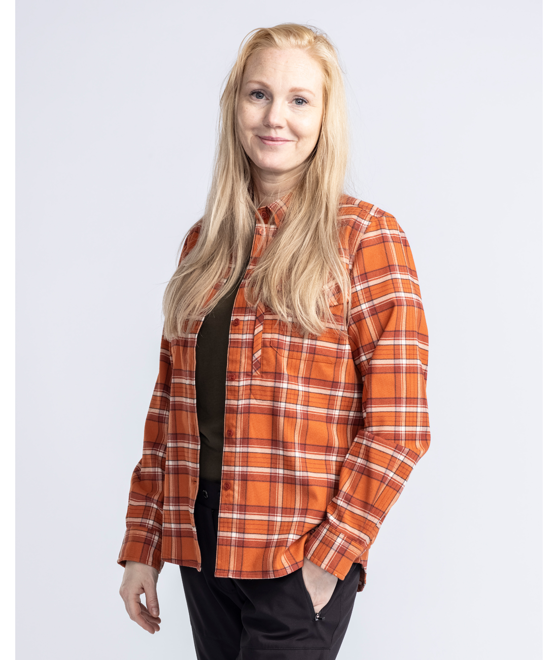 Abisko Hiking Women Flannel Shirt