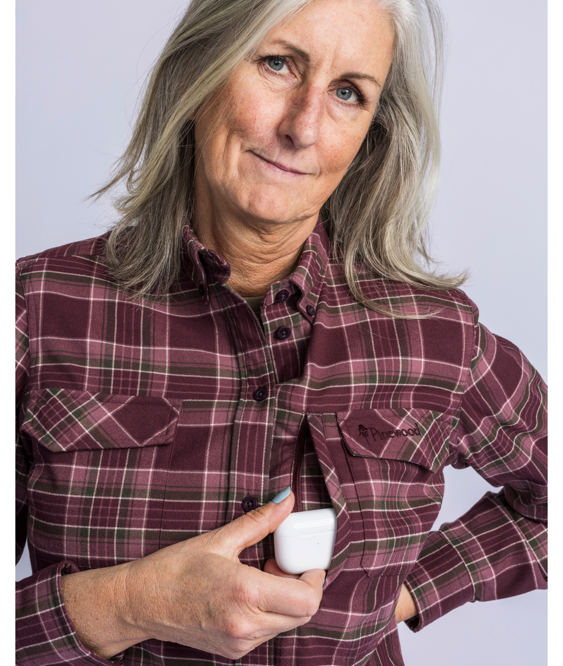 Abisko Hiking Women Flannel Shirt