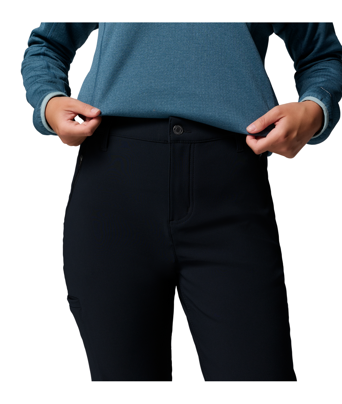 Back Beauty Warm Pant - short, Damen