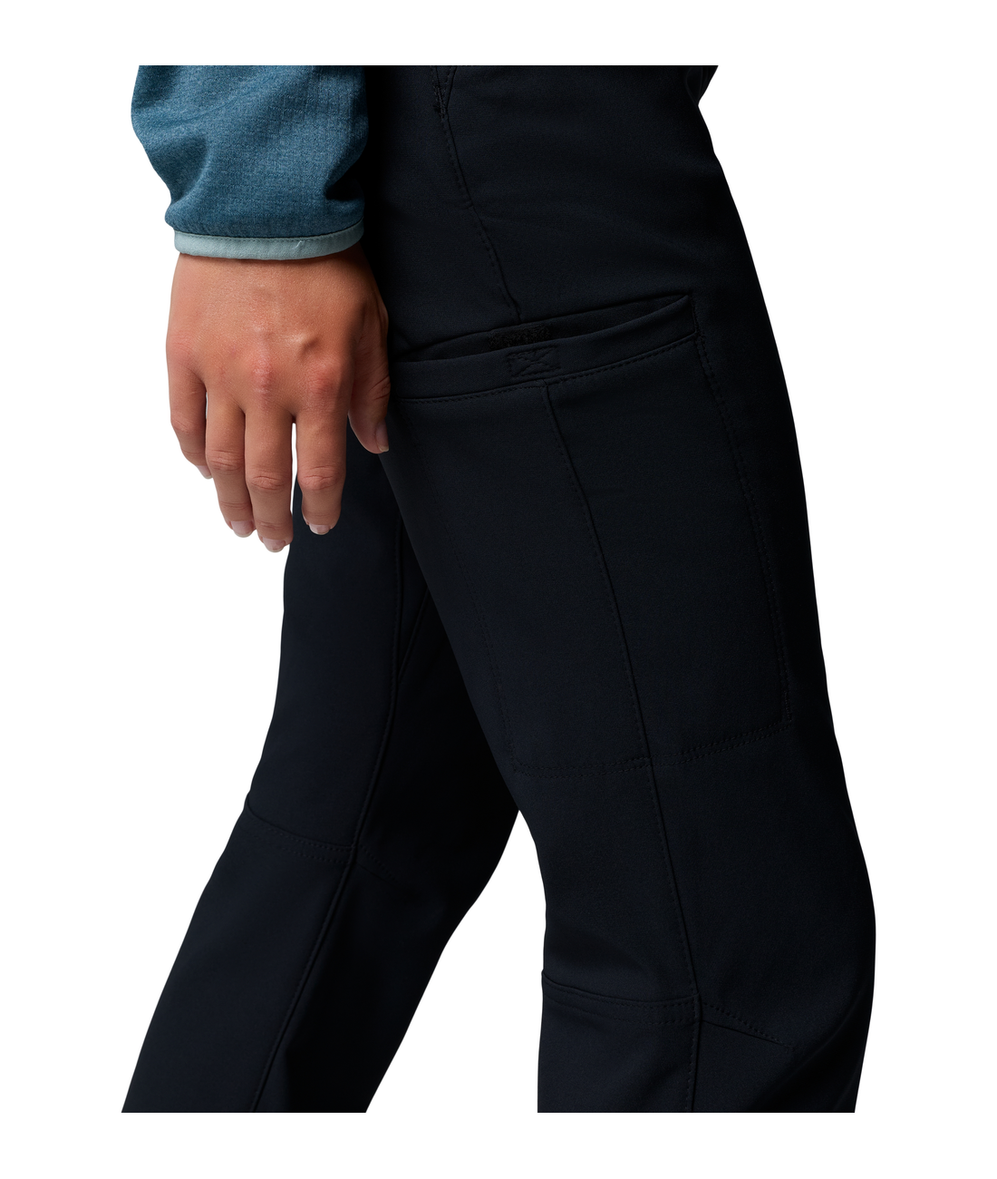 Back Beauty Warm Pant - short, Damen
