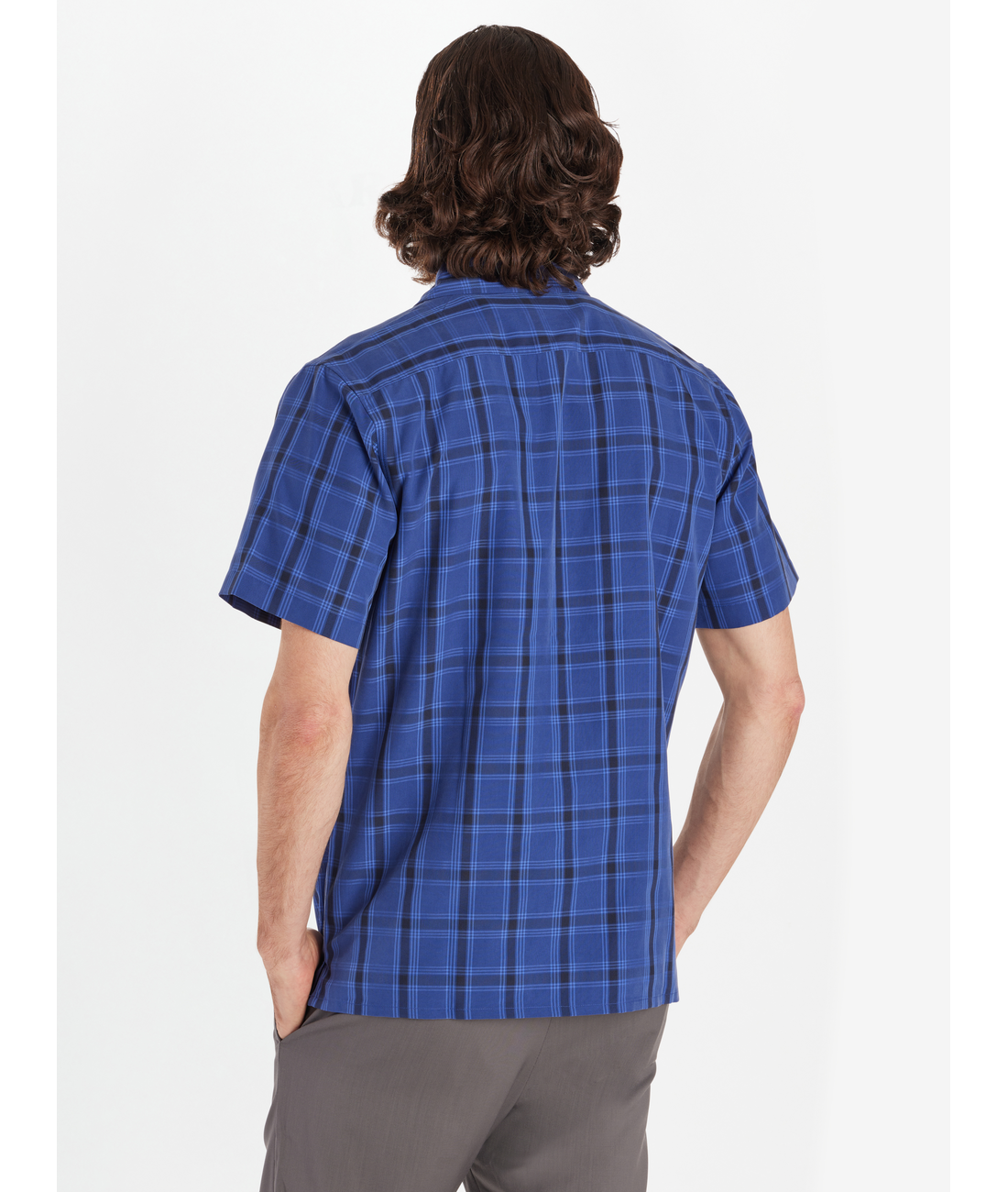 Marmot Eldridge Novelty S/S twilight oliver plaid