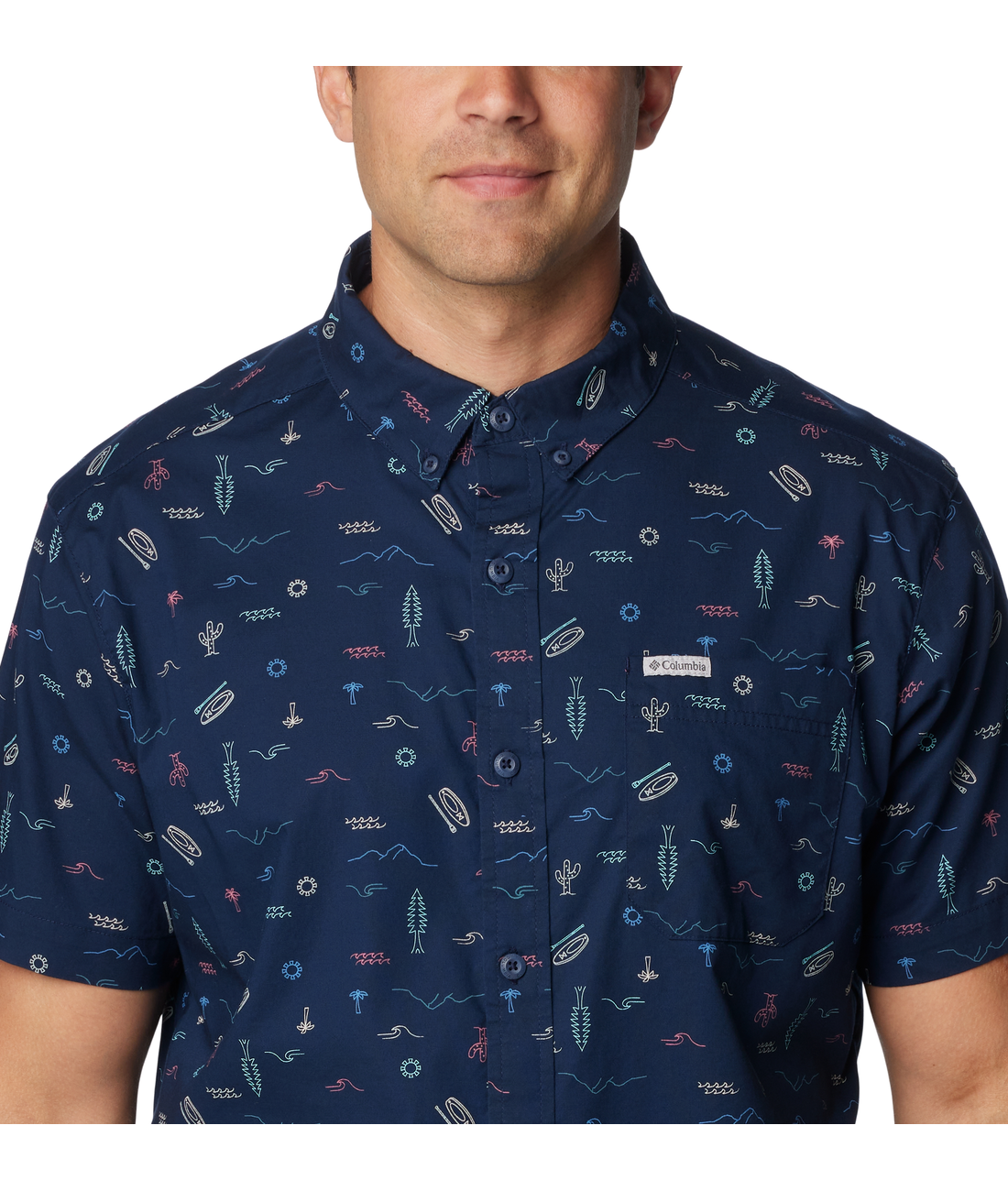 Rapid Rivers Printed S/S Shirt