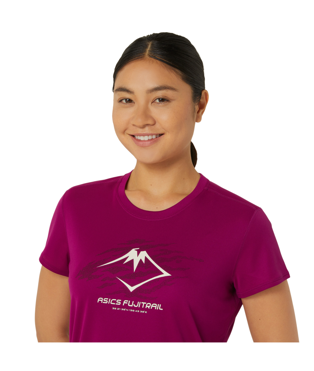 Fujitrail Logo S/S Top - Damenmodell Bild 2