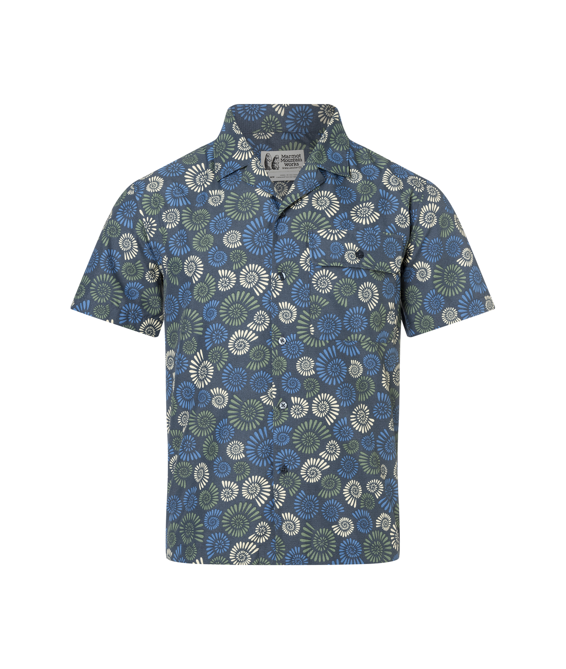 AirExchange UPF 40 Camp Novelty S/S Shirt