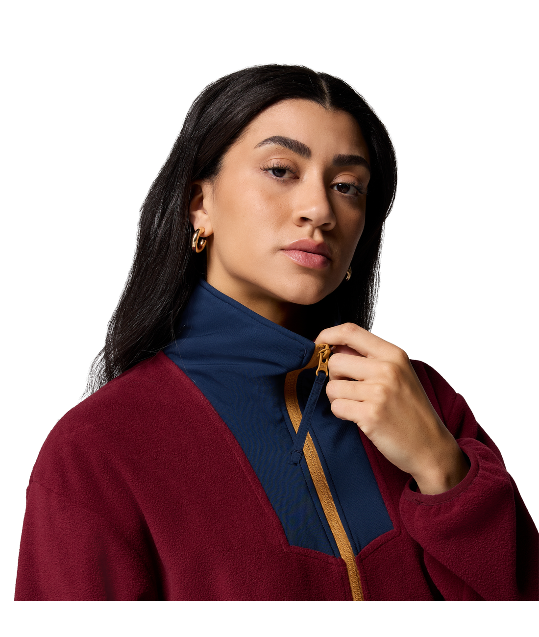 Sequoia Groove Half Zip Fleece - Damen