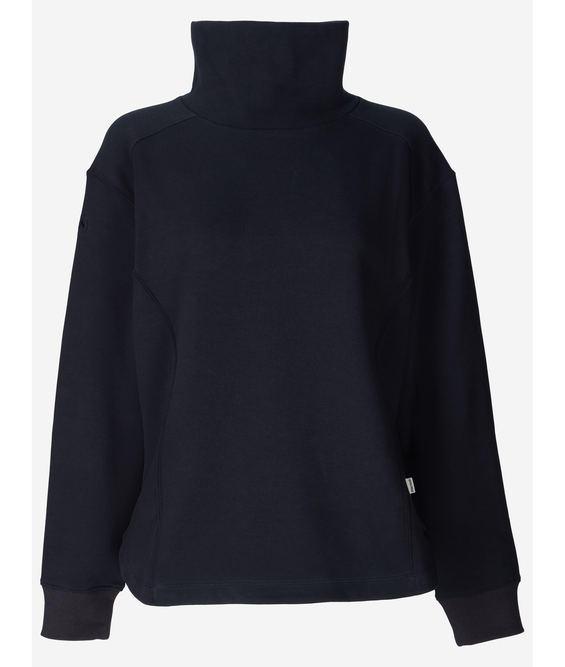 Wm's Hideaway Plush Funnel Neck LS