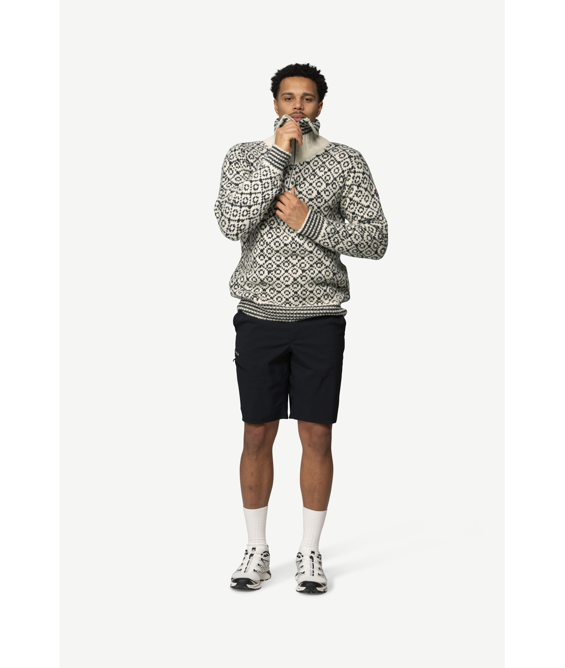 Svalbard Wool Zip Neck