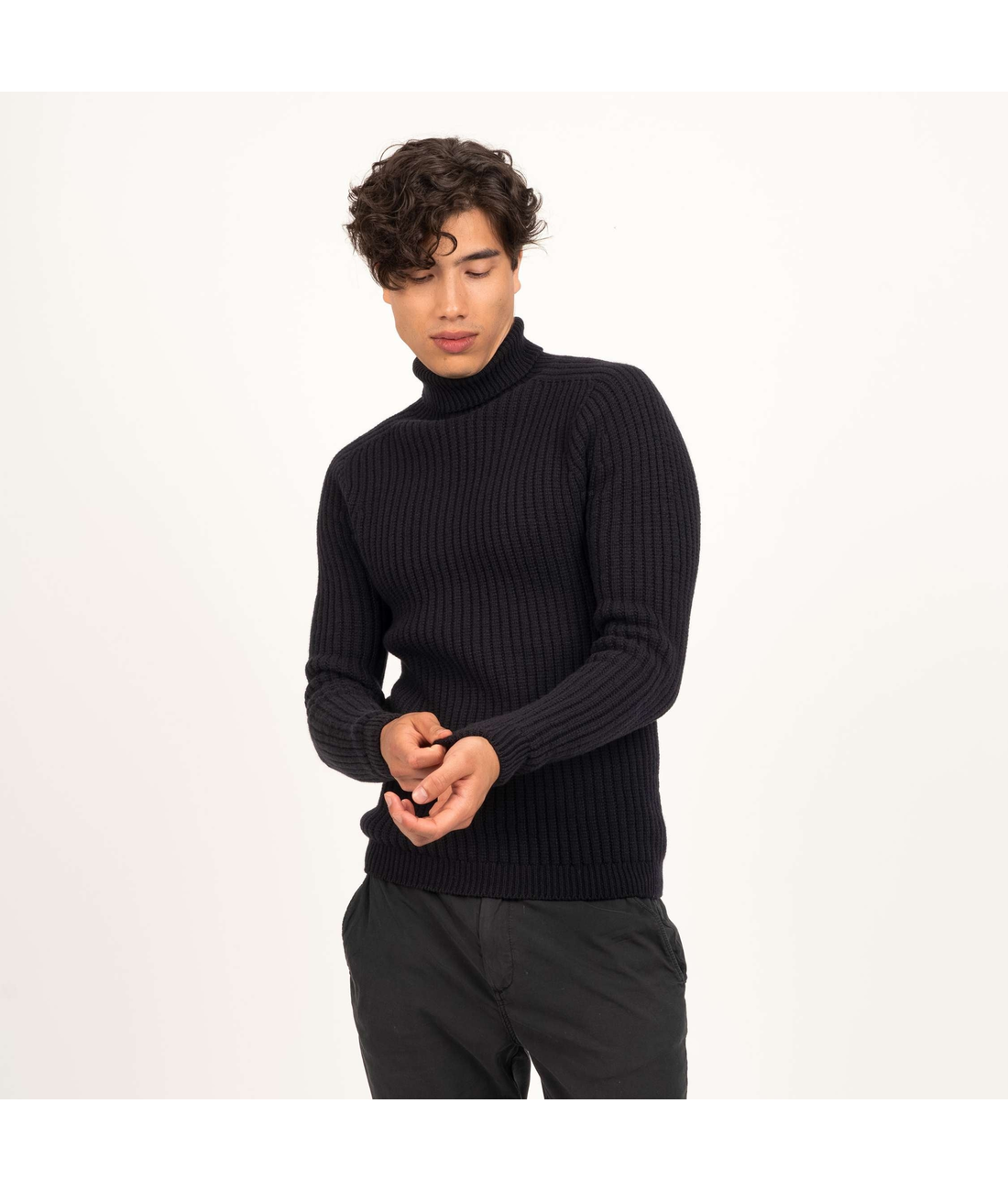 Hehku Merino Turtleneck Sweater Men