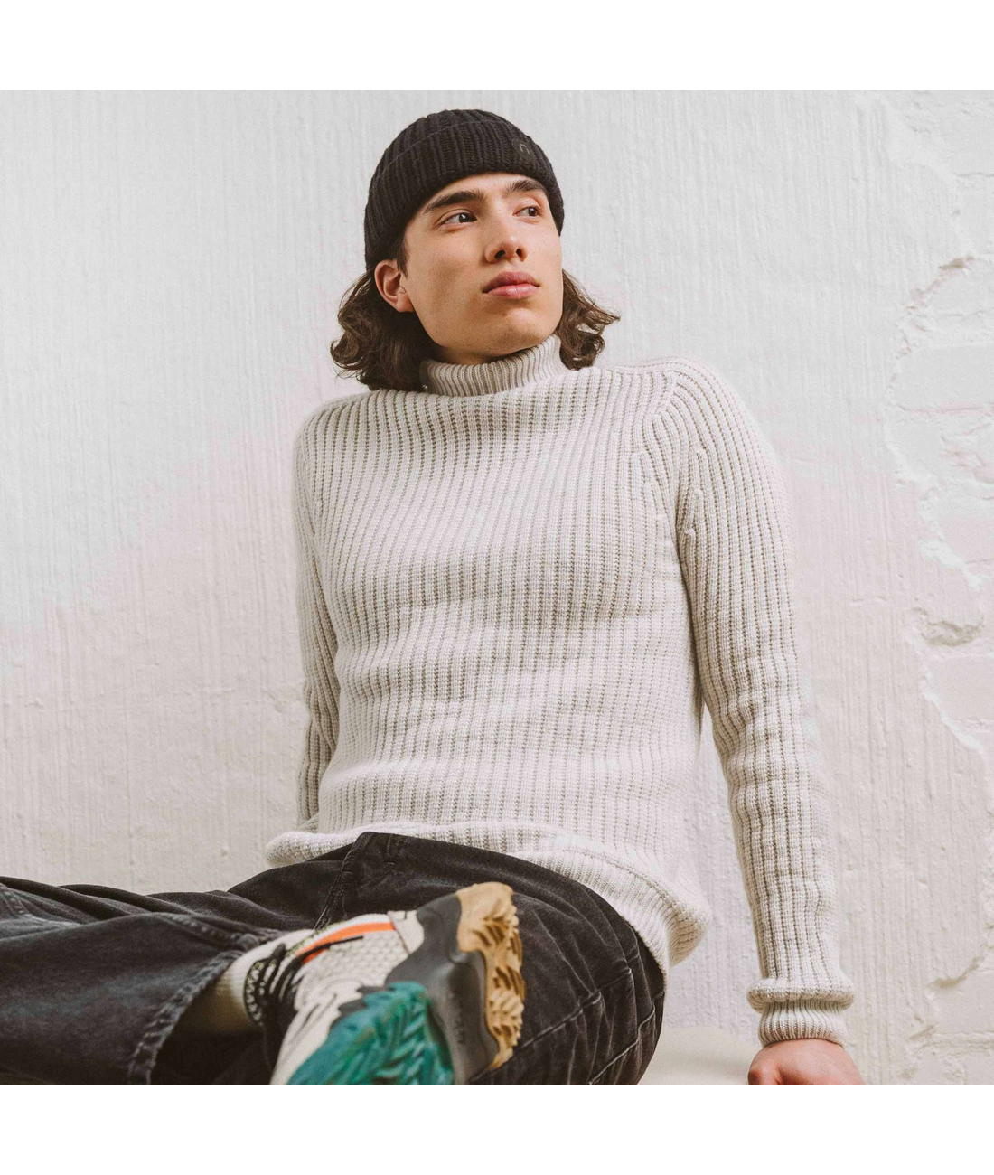 Hehku Merino Turtleneck Sweater Men