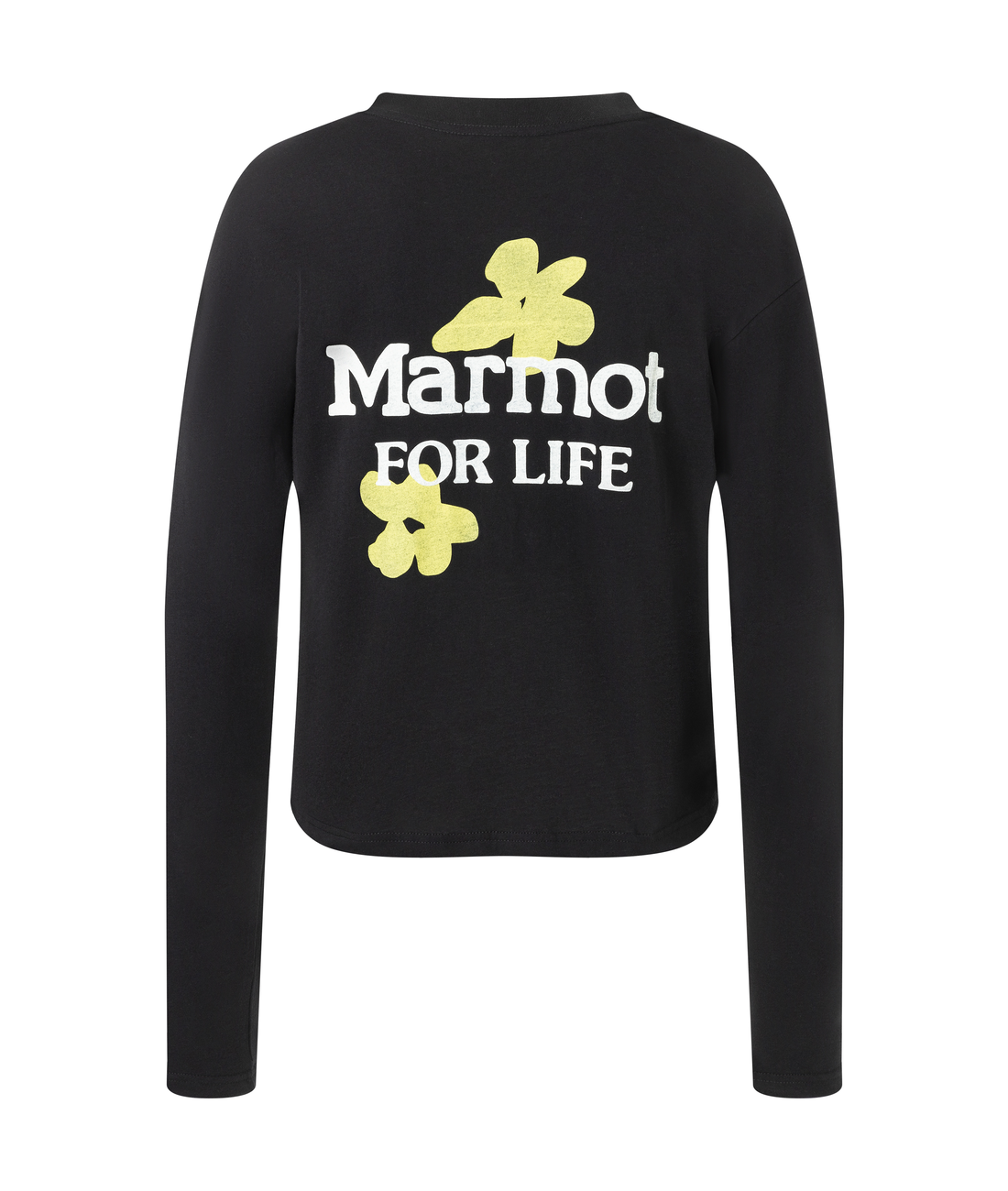Wm's Flowers For Life Boxy Tee LS