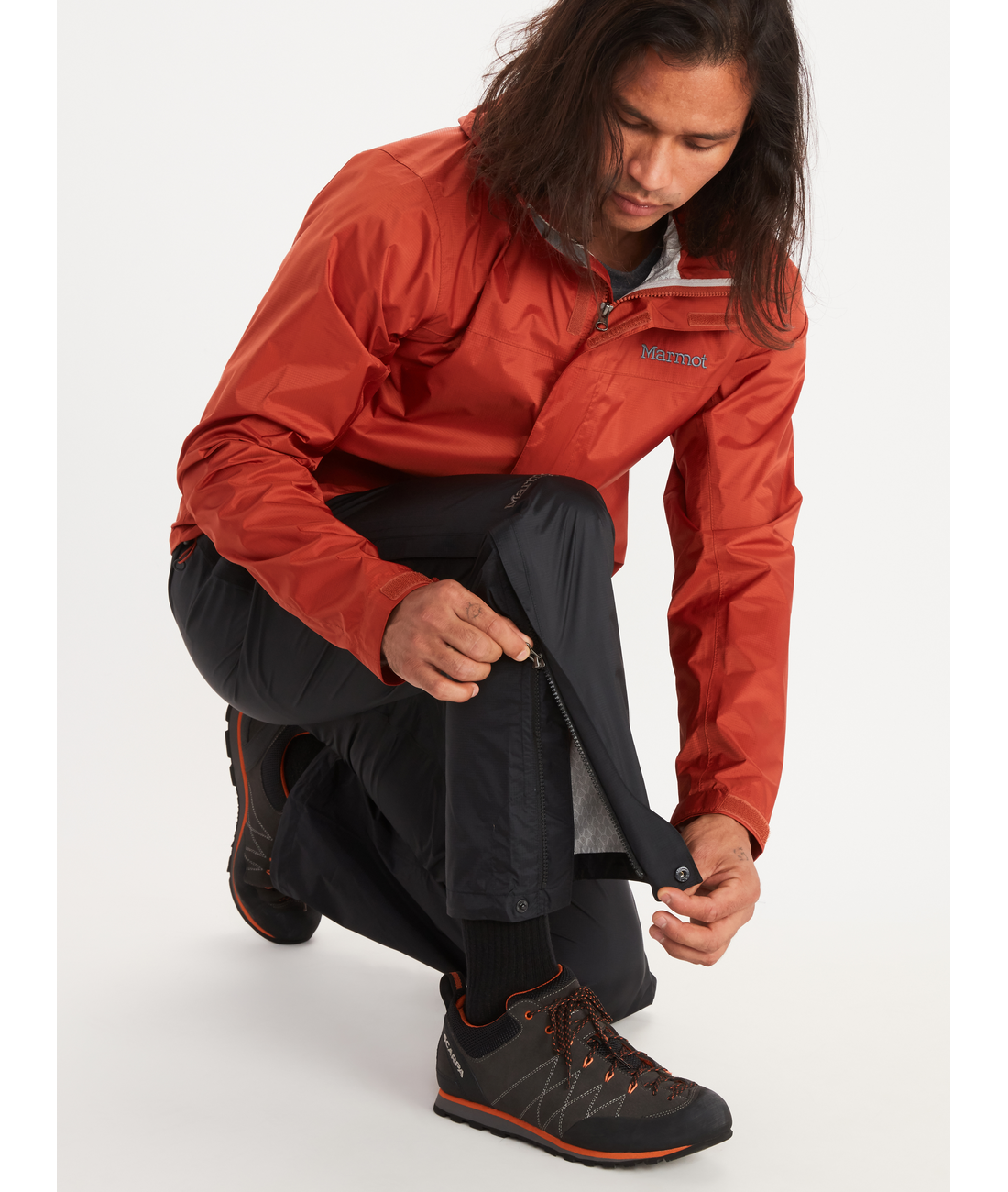 Marmot precip full zip regenhose clearance