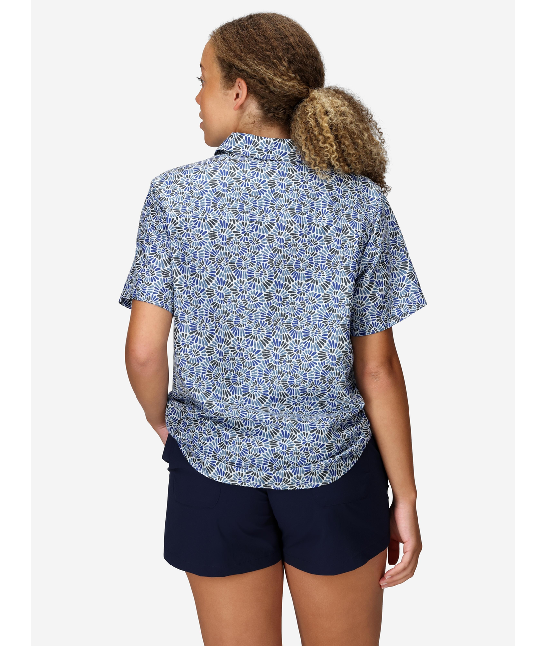 Wm's AirExchange Novelty S/S Shirt