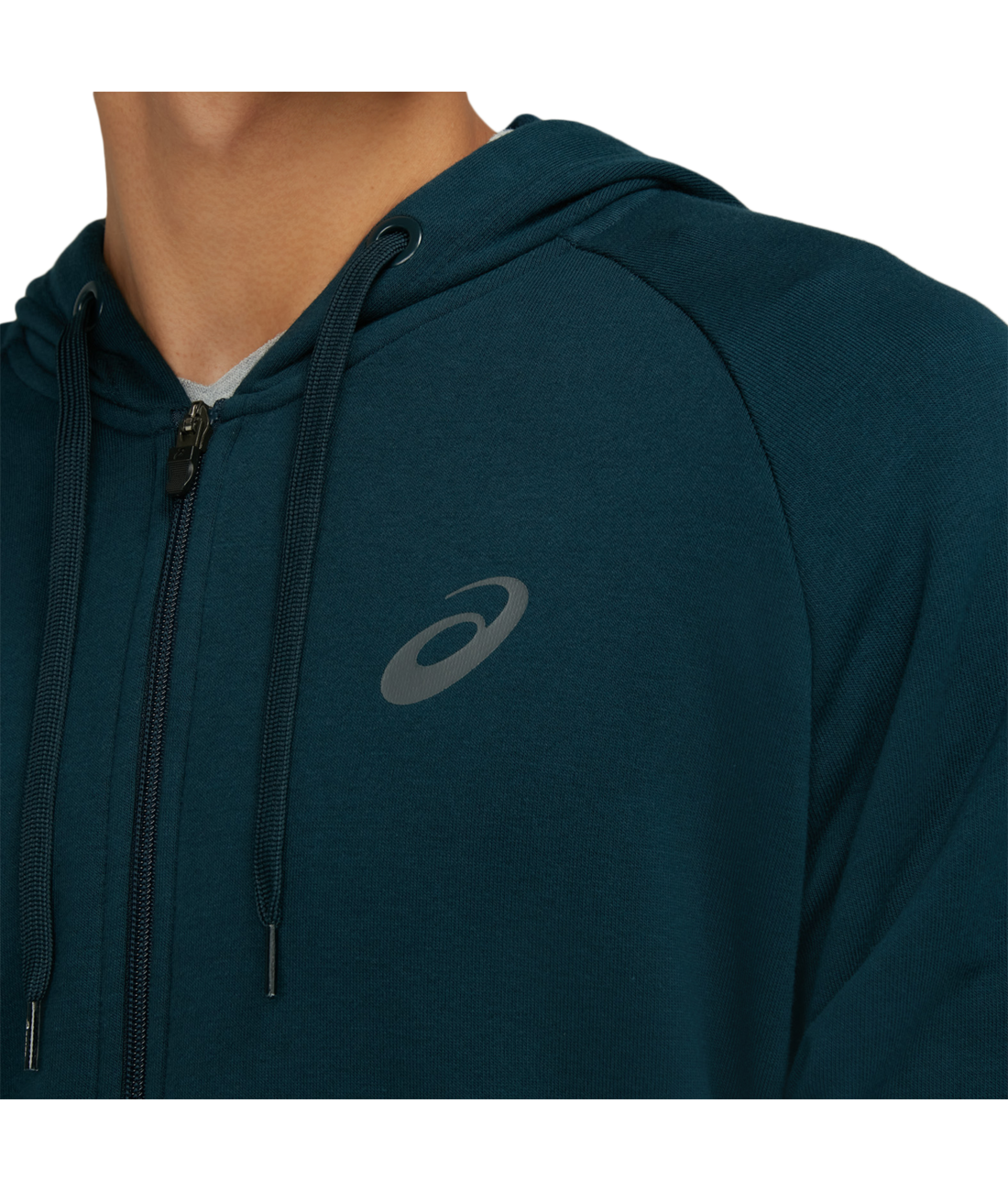Asics long coat fz hoodie on sale