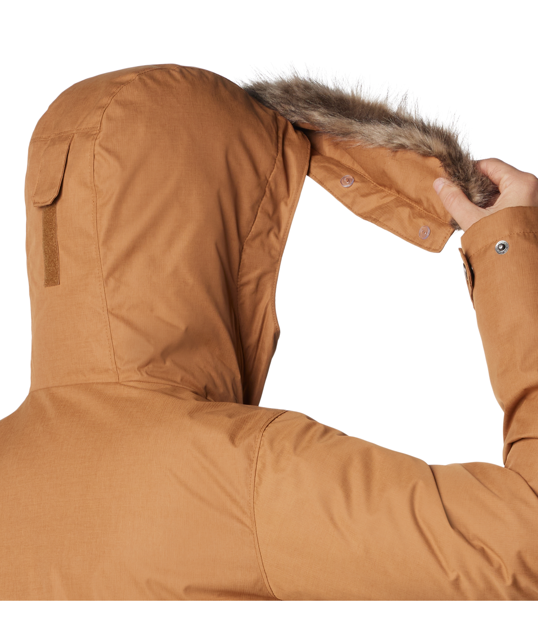 Mens long discount insulated jacket