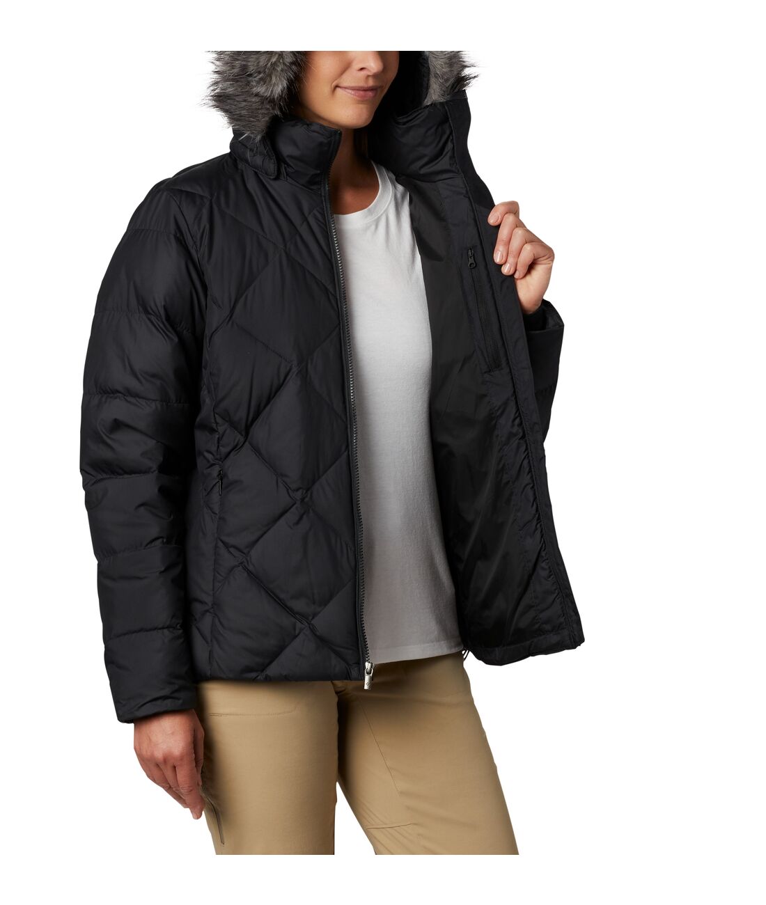 Icy heights clearance down jacket columbia