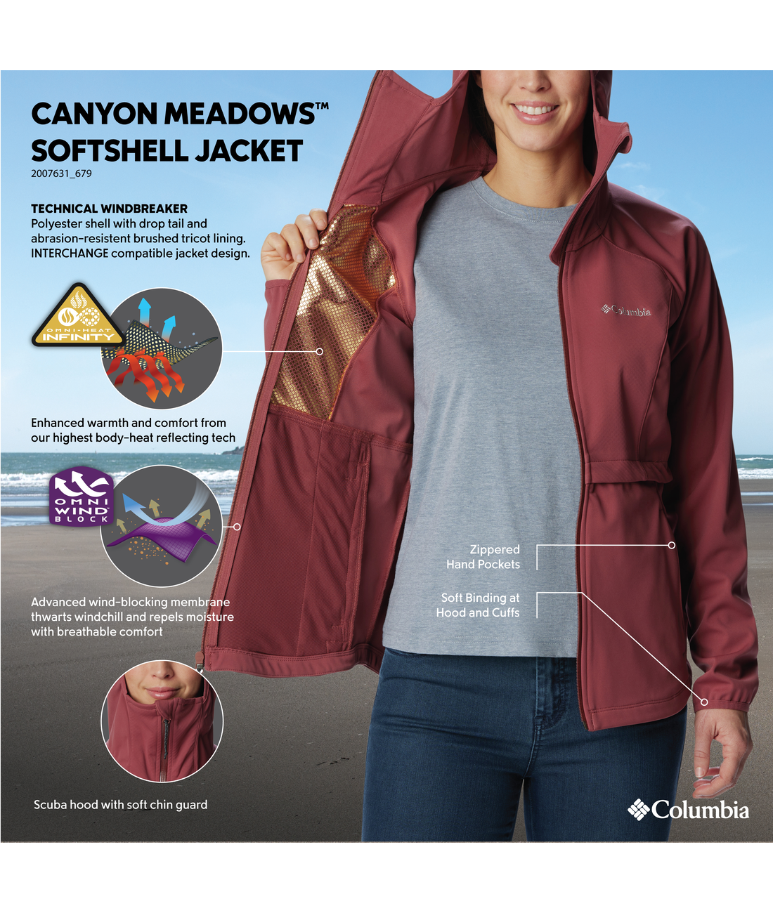 Canyon Meadows Softshell W