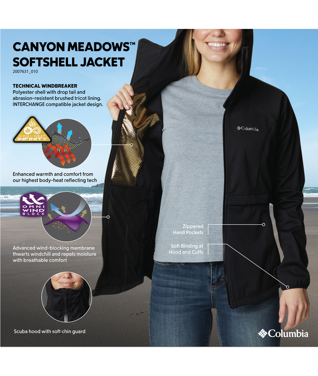 Canyon Meadows Softshell W