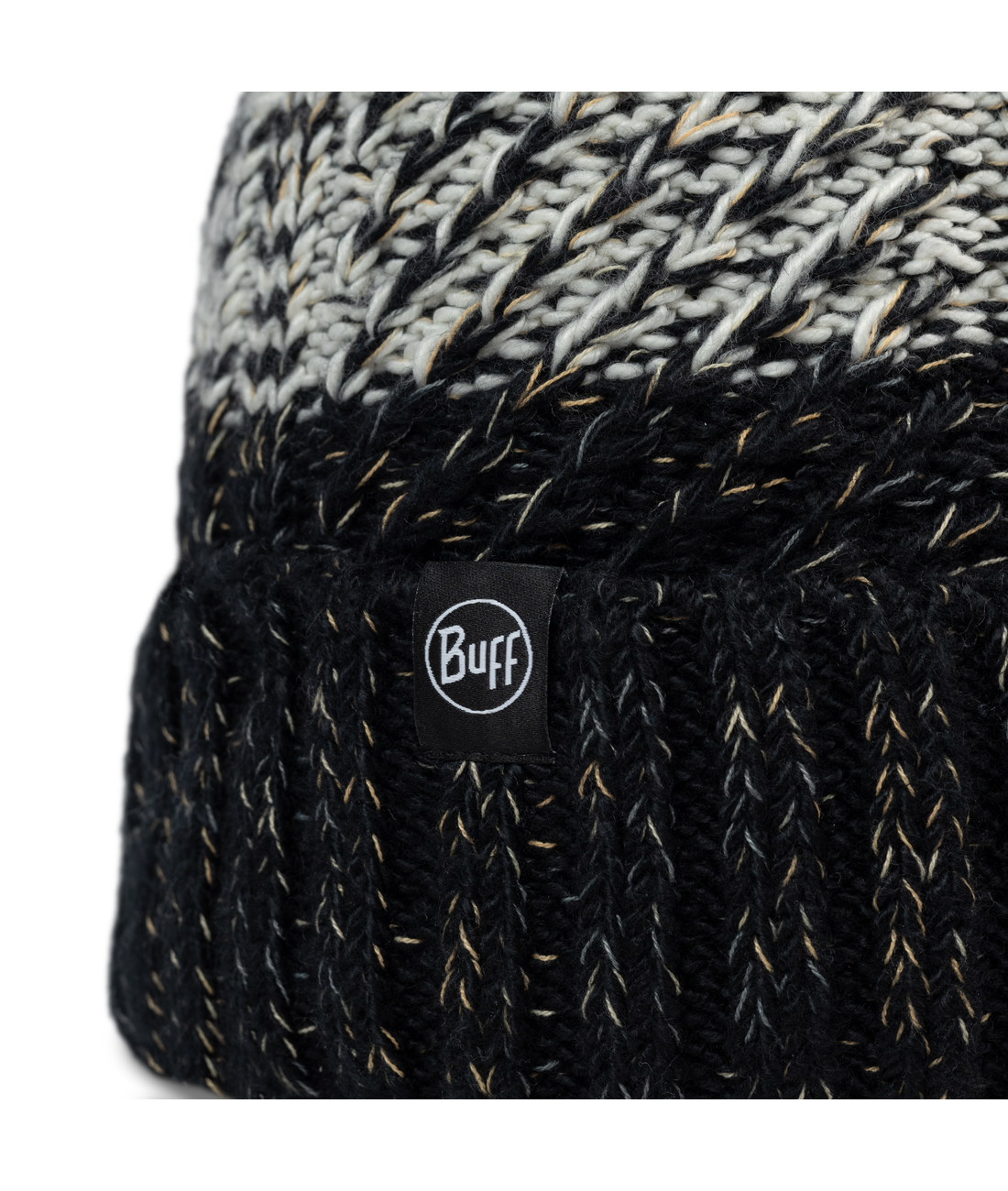 Knitted & Fleece Band Beanie - Akna