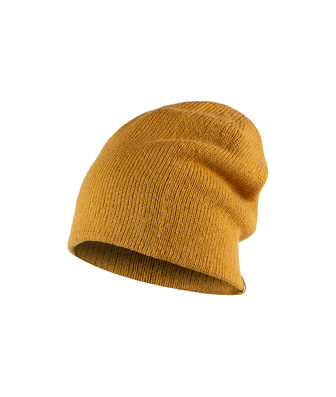 Buff Knitted Beanie Jarn jarn ocher