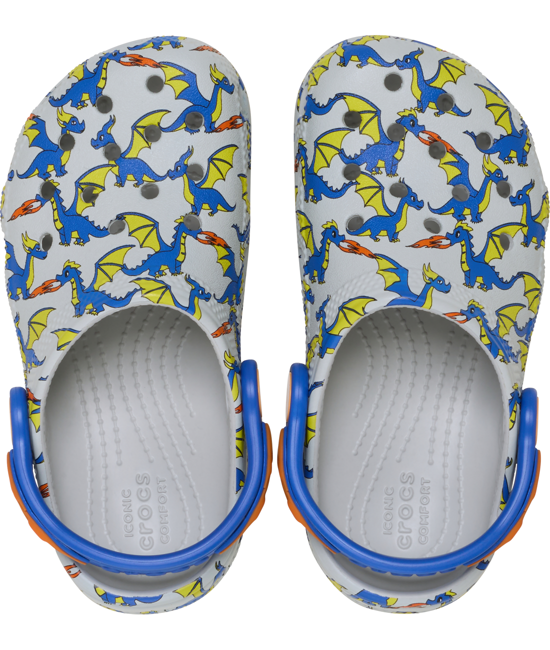 Classic Dragon Graphic Clog Kids
