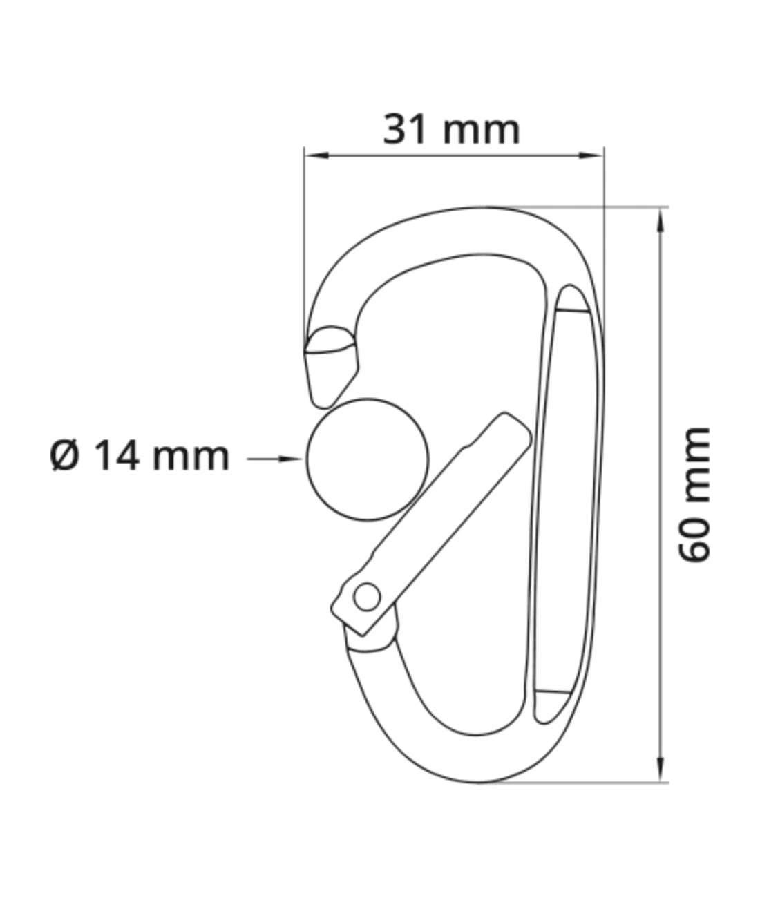 Zubehrkarabiner D