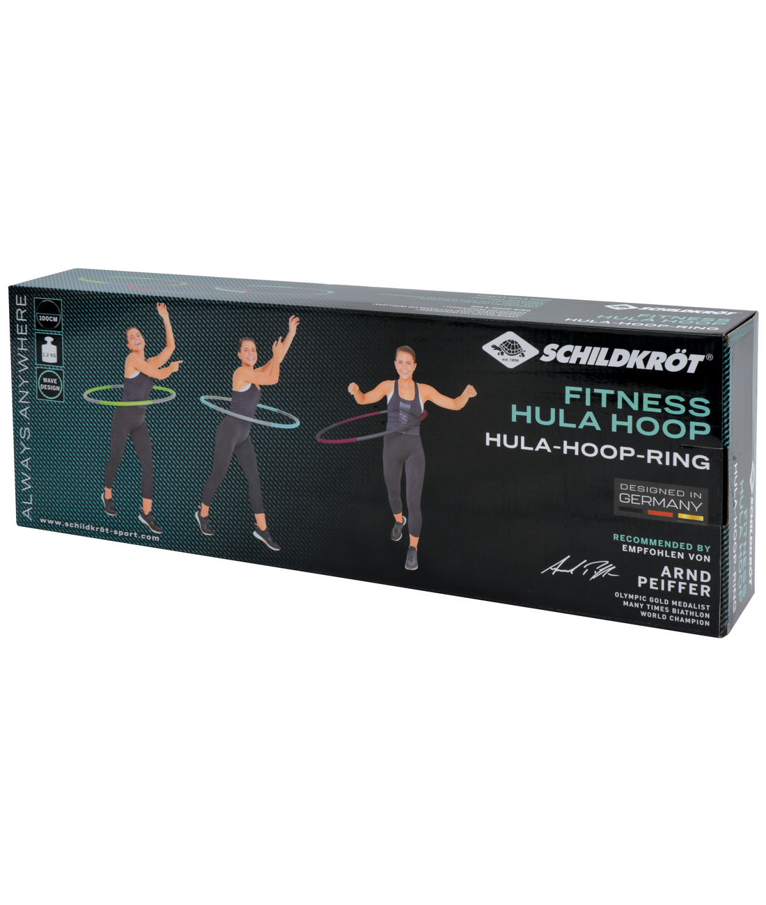 Fitness-Hoop mit Massagewellen