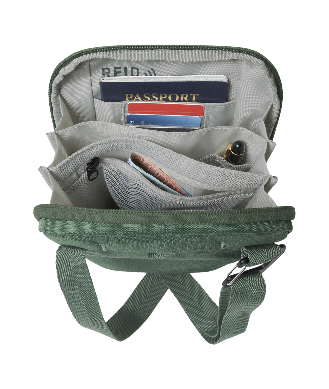 Stash RFID Crossbody Bag