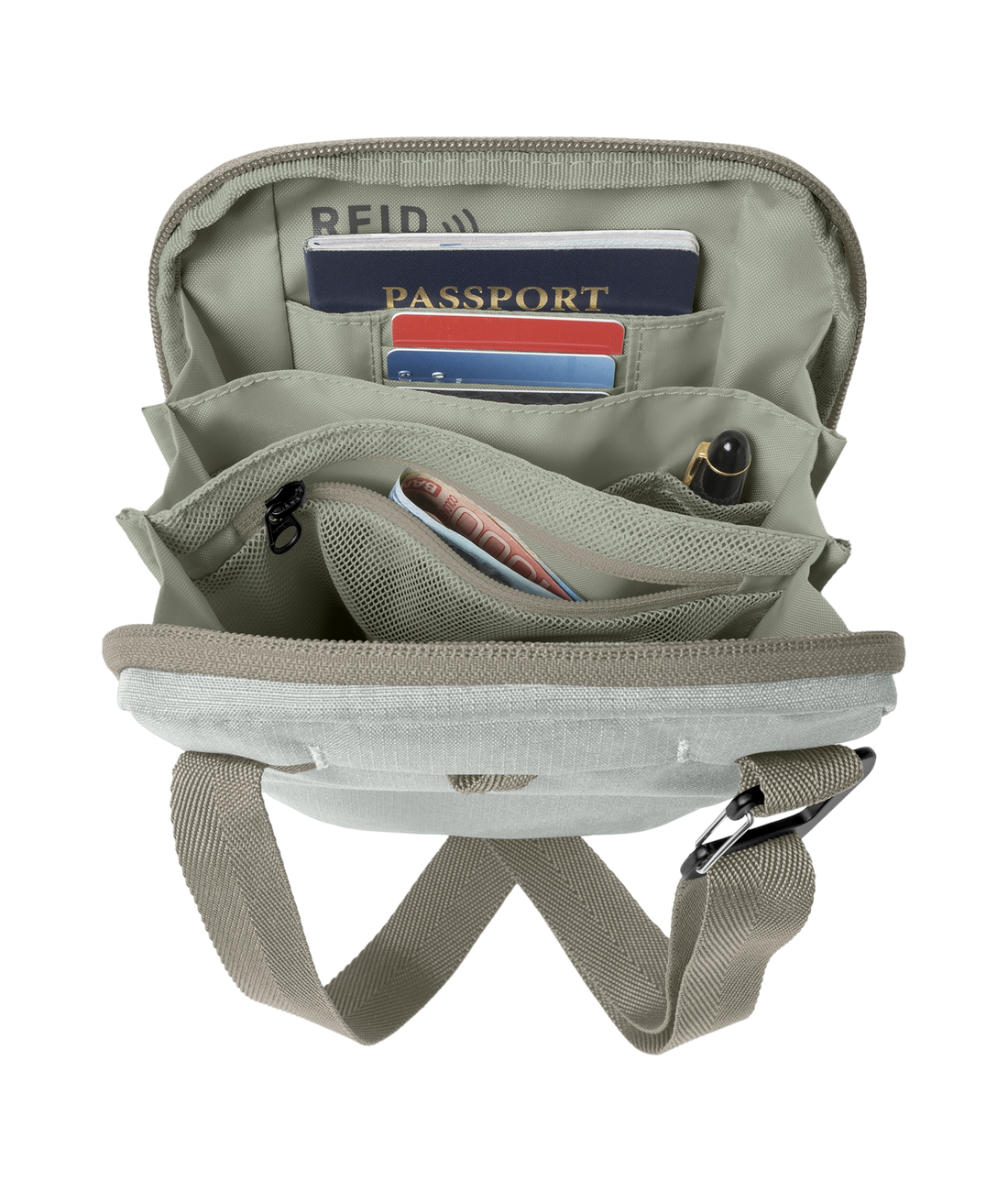 Stash RFID Crossbody Bag