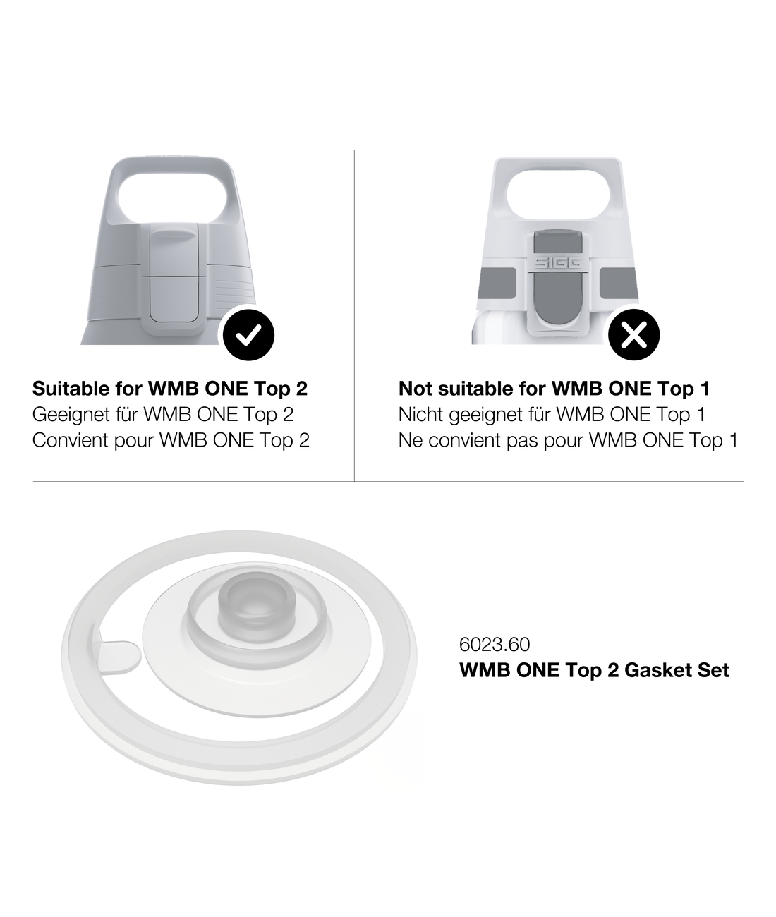 WMB One 2 Gasket Set (Dichtungsset)