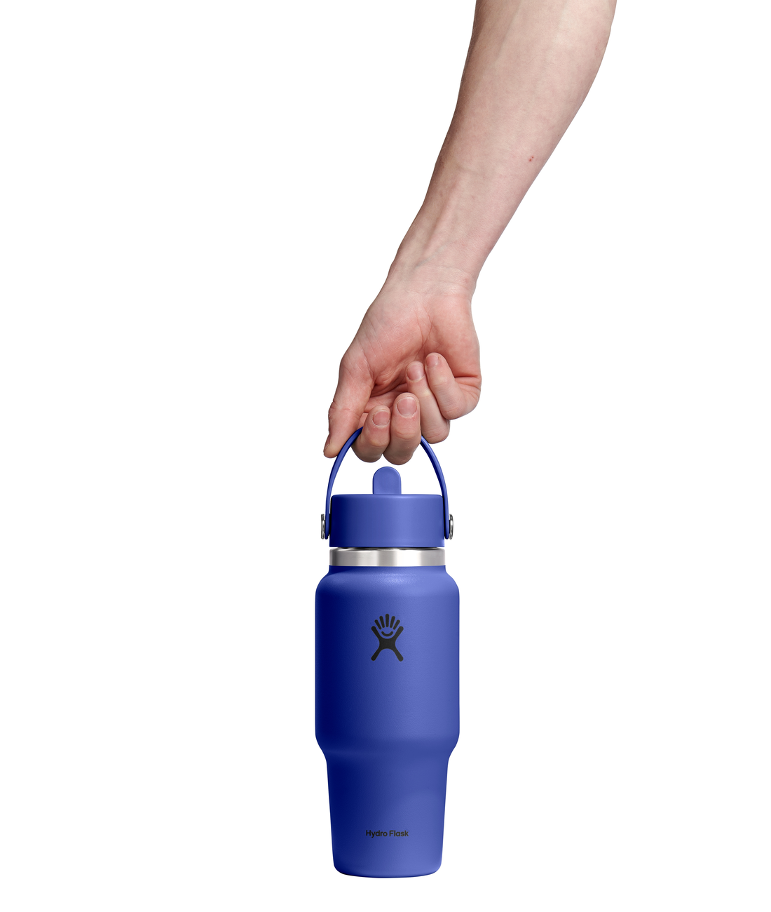 Wide Mouth Travel Bottle with Flex Straw Cap 24 oz (710 ml)