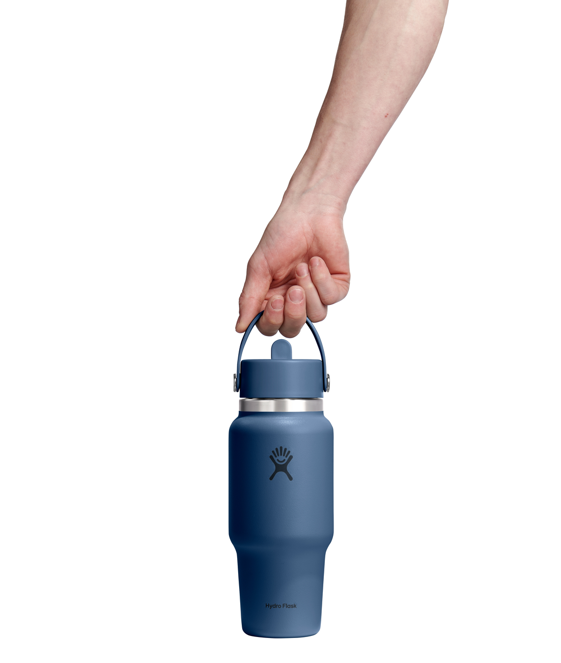 Wide Mouth Travel Bottle with Flex Straw Cap 24 oz (710 ml)