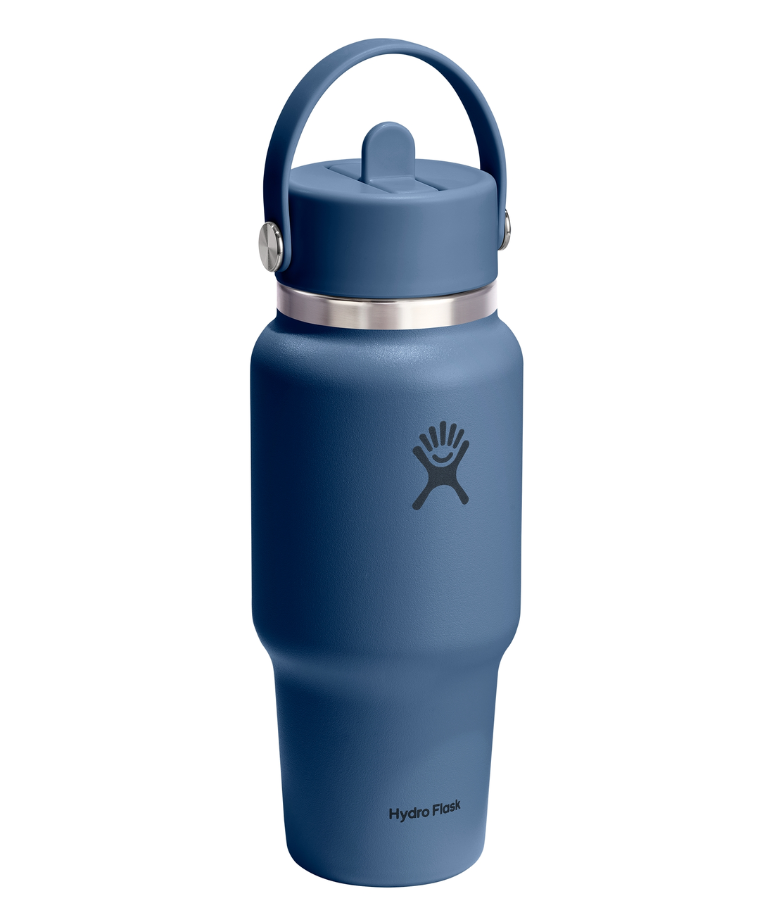Wide Mouth Travel Bottle with Flex Straw Cap 24 oz (710 ml)